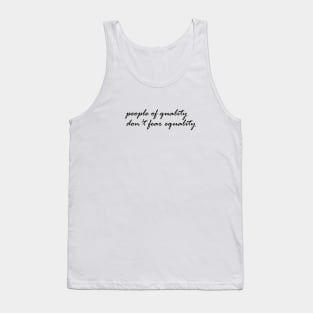 People of Equality II Tank Top